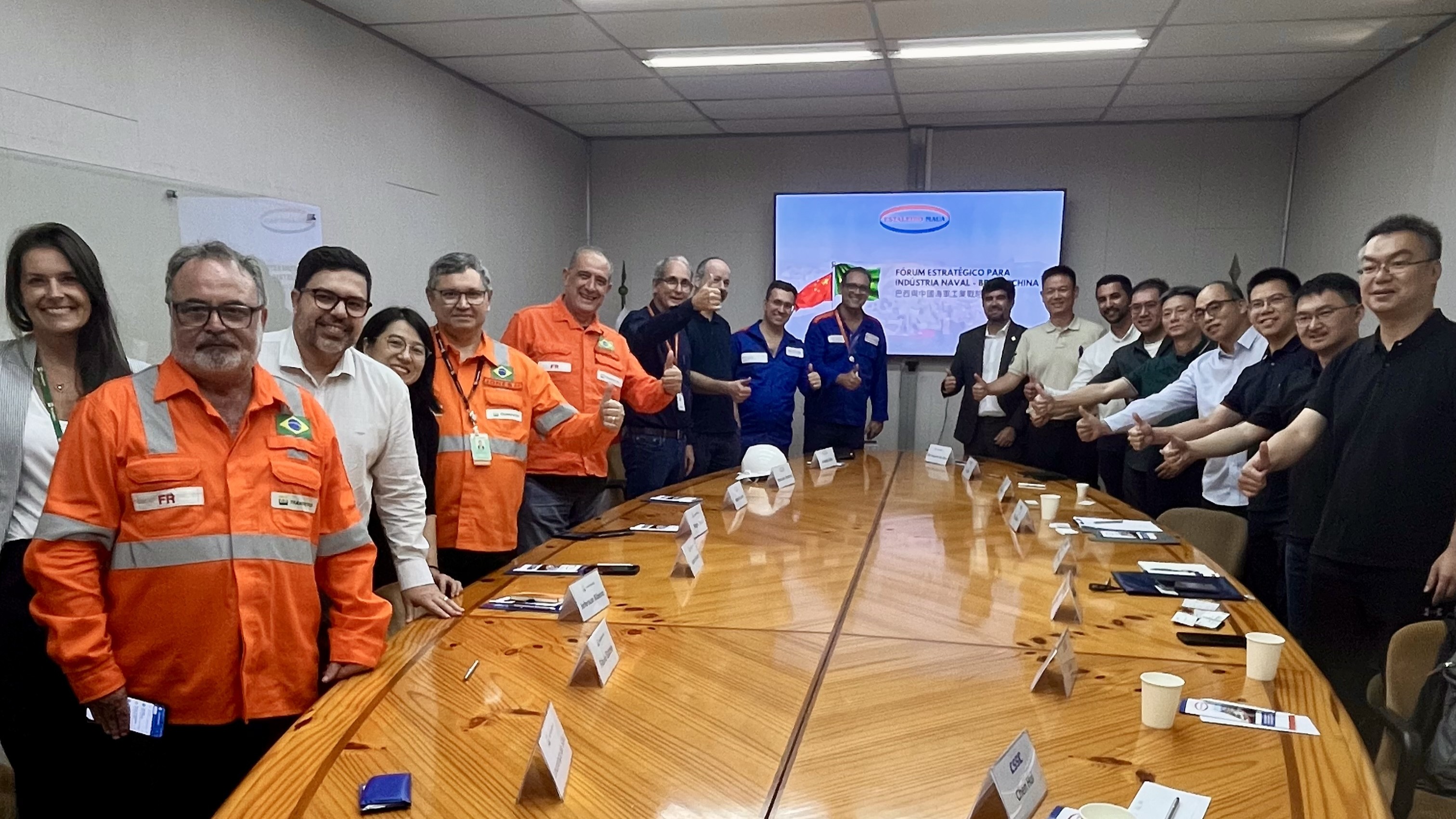 Petrobras e Transpetro apresentam as demandas por novas embarcações e plataformas no próximo quinquênio para os principais estaleiros chineses e os maiores estaleiros nacionais